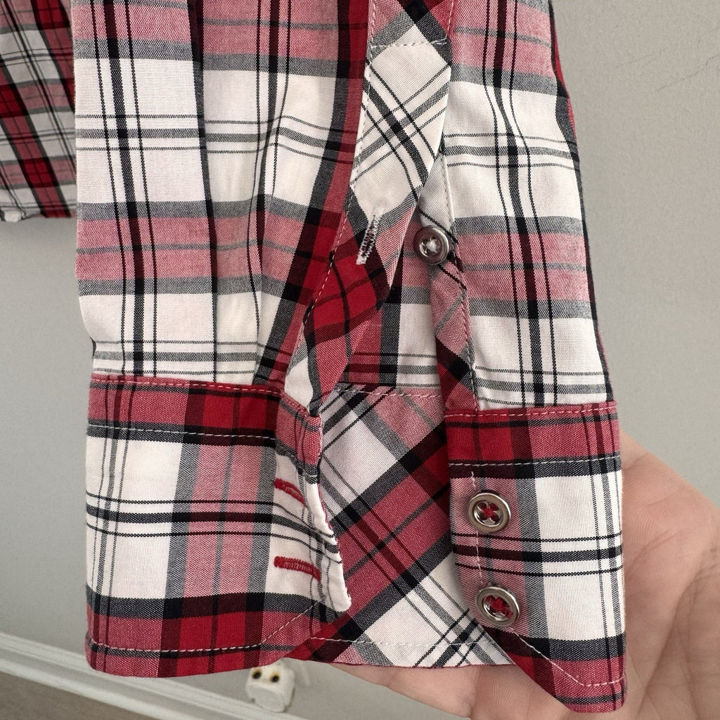 Talbots Women Size 16 Lot 2 Shirt Pants Corduroy Plaid Casual Career