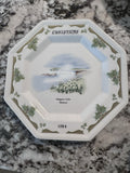 Vintage Johnson Bros. England Niagara Falls Ontario 1984 Christmas Plate