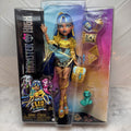 Monster High Cleo De 'nile with Hissey Pet and Accessories 11" doll sealed new