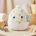 NWT Squishmallows Louise Maize Corn  12" Yellow Blue White Pattern Corn Kernels