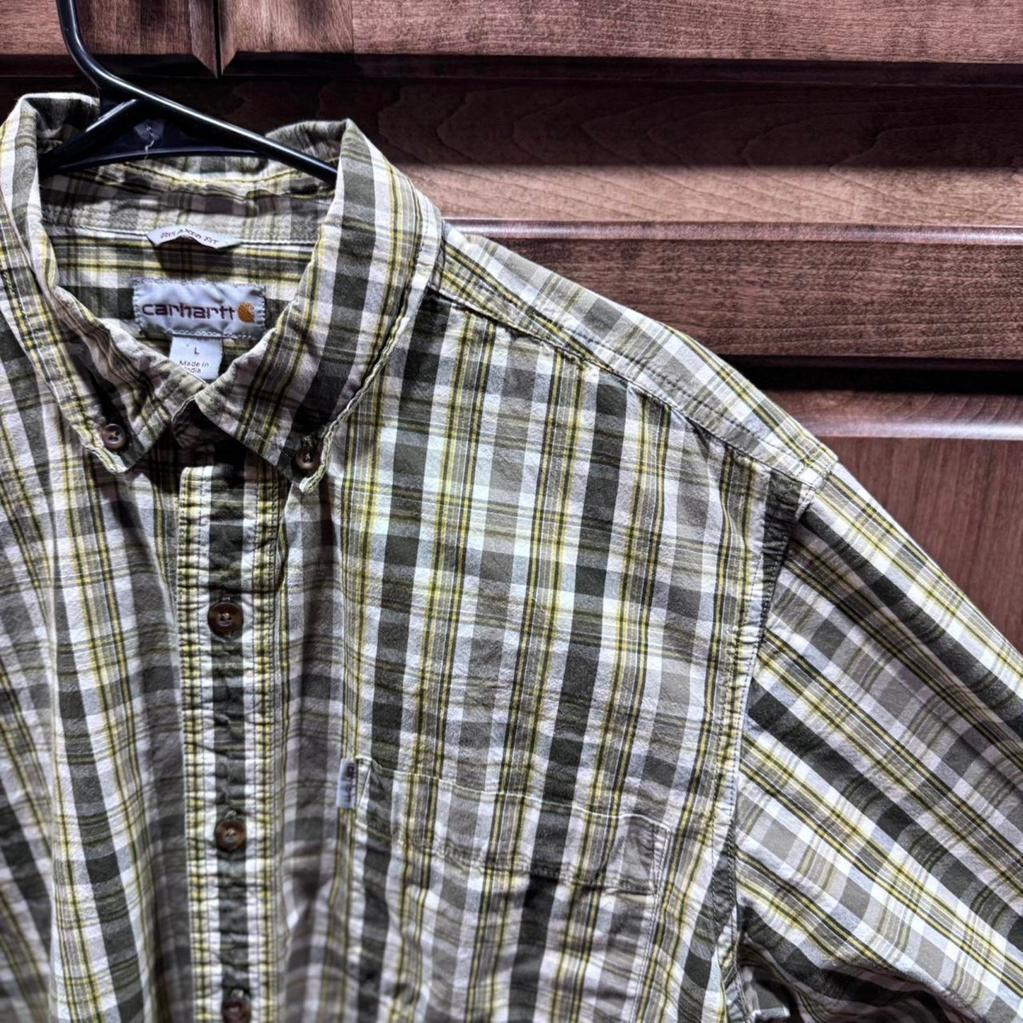 Carhartt Shirt Mens L Relaxed Fit Classicore Preppy Normcore Country Gorpcore