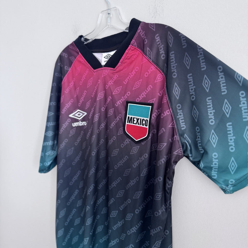 Lot of 2 Umbro Mexico Soccer Jerseys Mens Small Futbol Shirts NWT