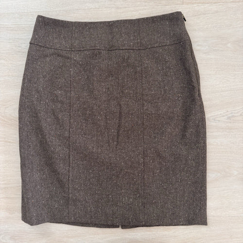 Banana Republic Women’s Wool Blend Skirt Tweed Pencil Women’s 8  Lined