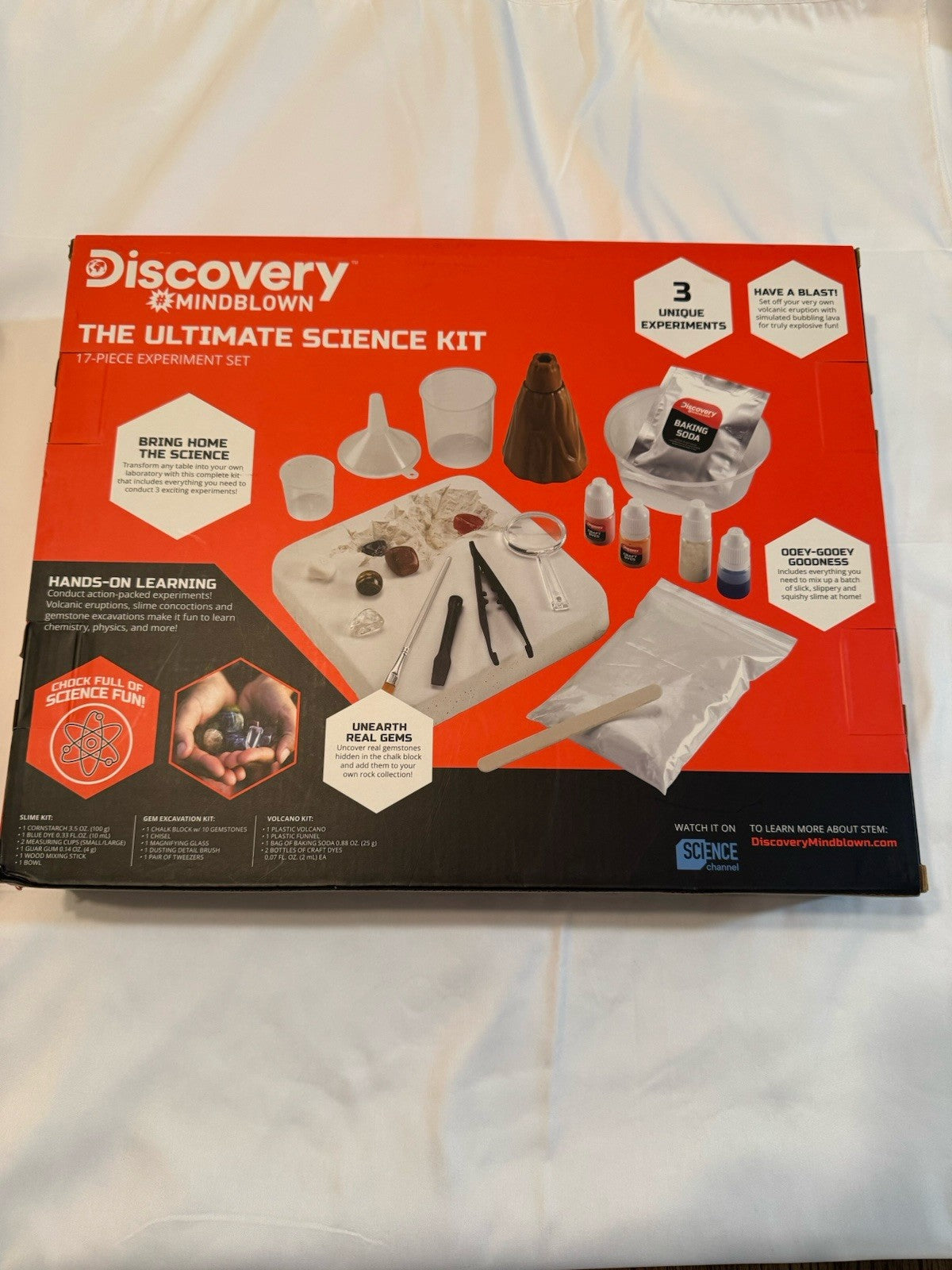 Discovery Mindblown STEM Ultimate Science Kit 17-Piece Experiment Set