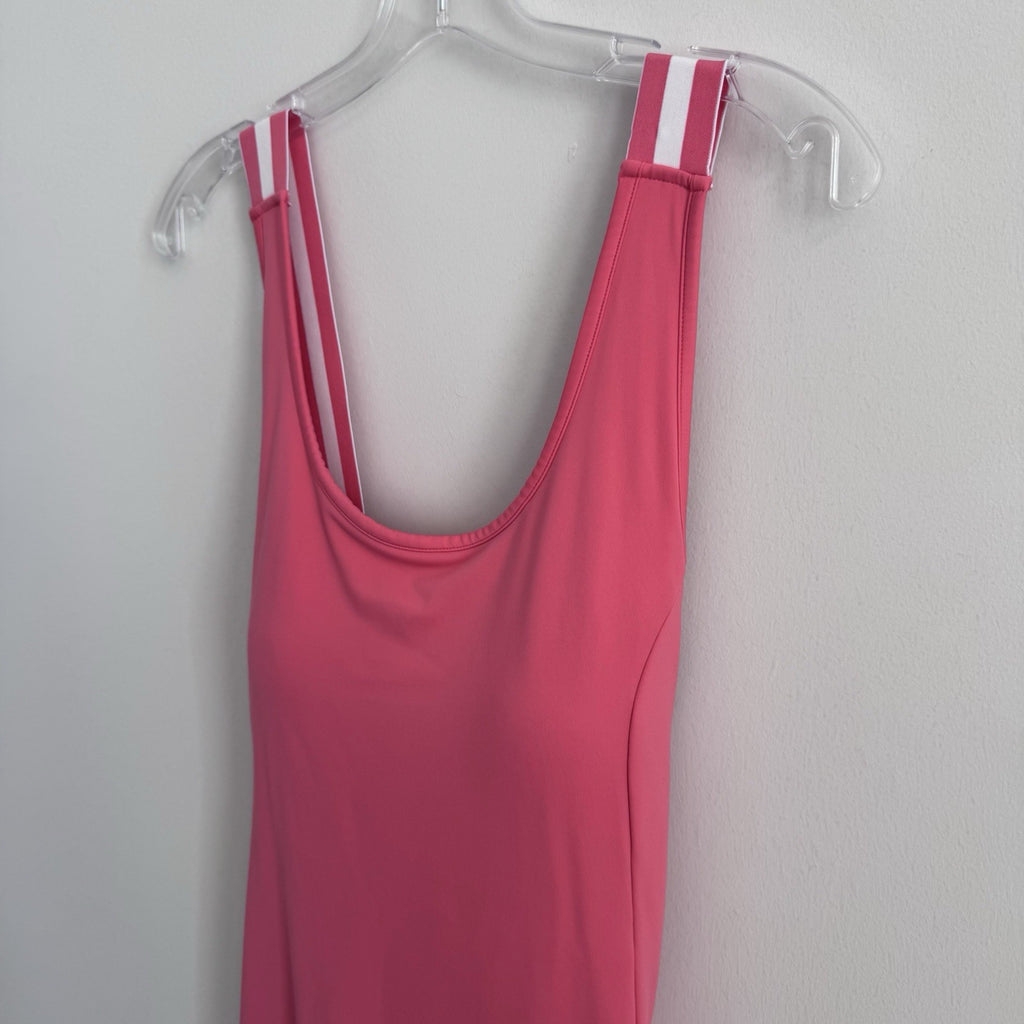 T by Talbots Pink Active Dress XL Built-in Shorts Skort Crossback Athletic Golf
