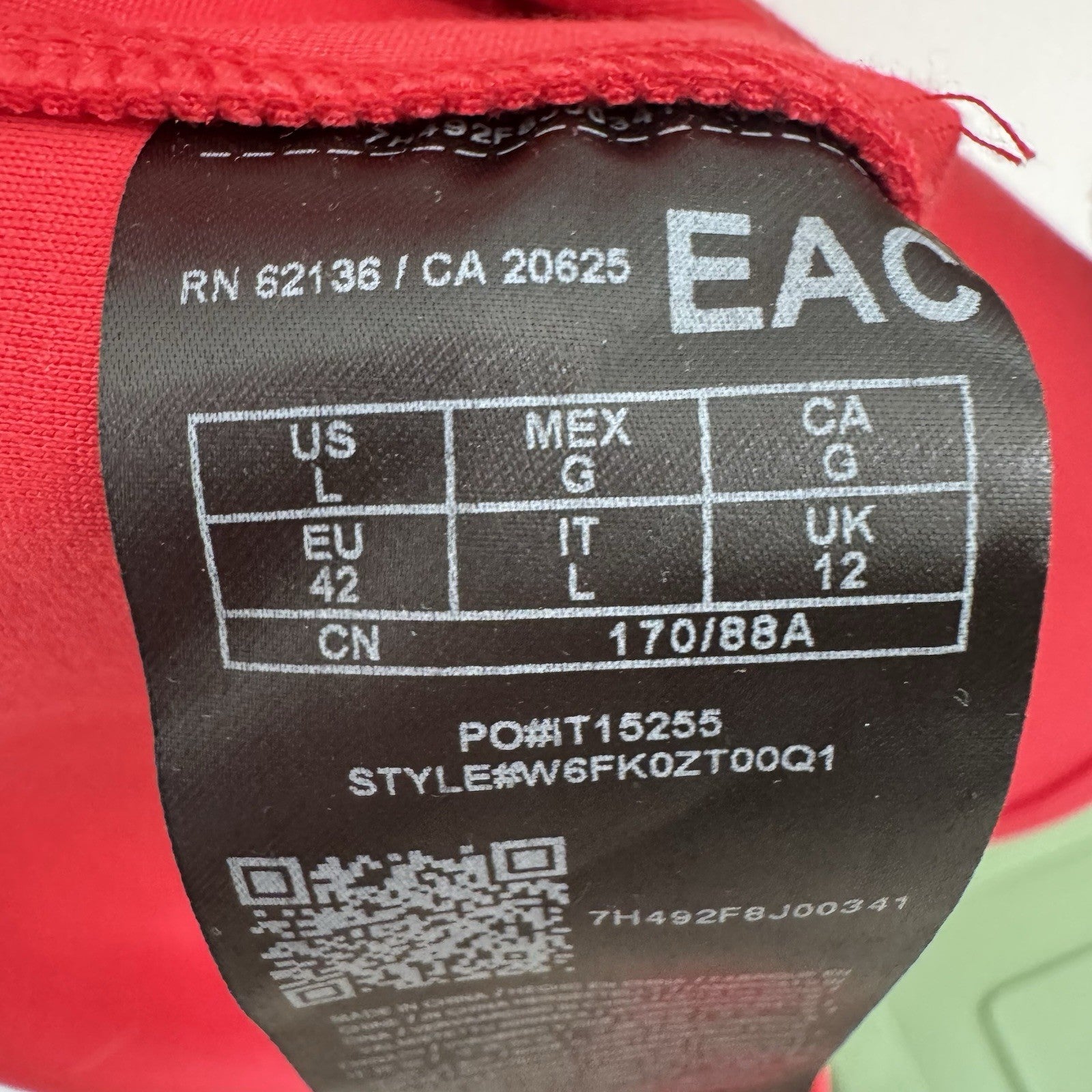 Guess Jules Backless Midi Dress Tango Red Women’s Size L NWT Sexy Cocktail Party