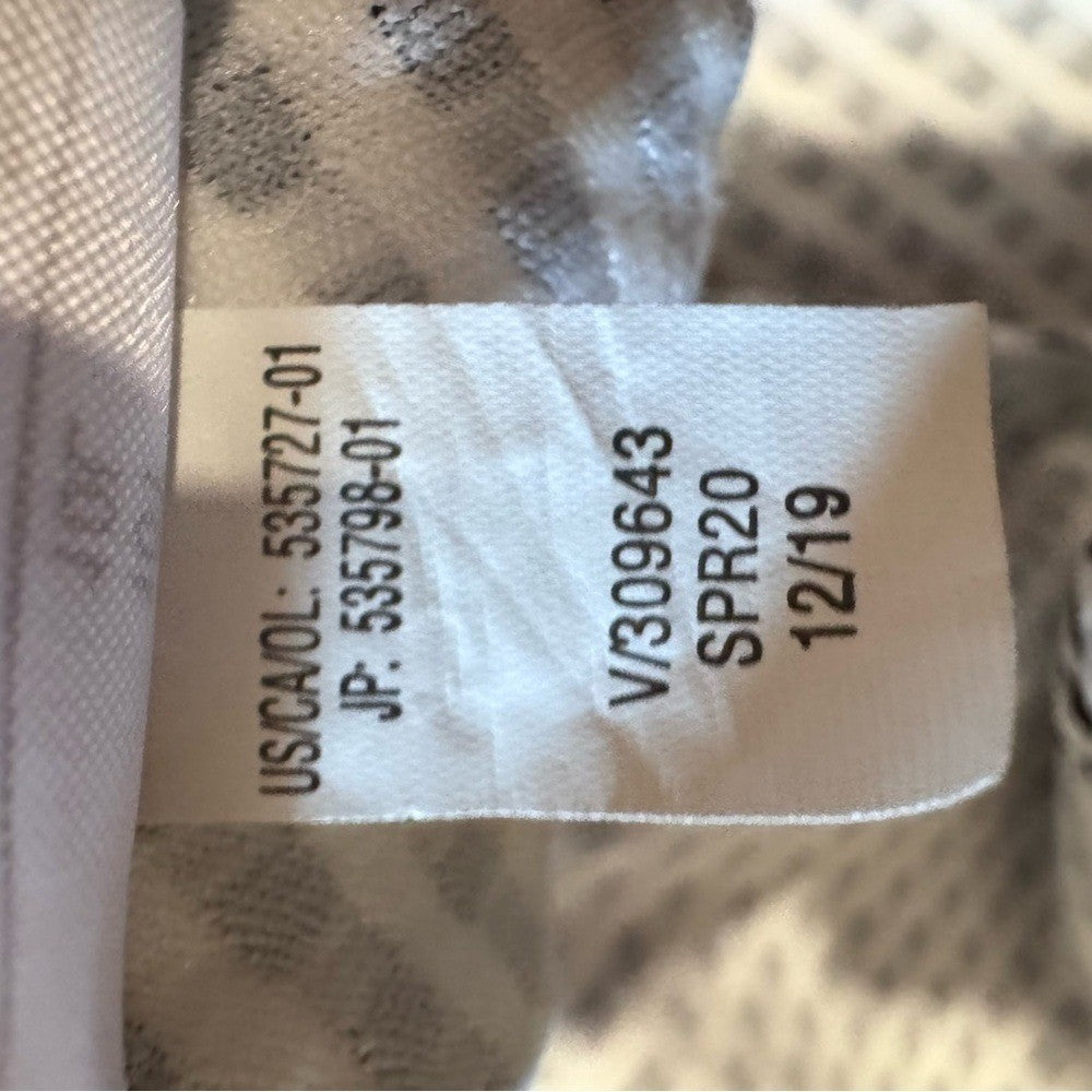 Banana Republic Flounce Hem Skirt | Gingham Texture | Size 10 Tall