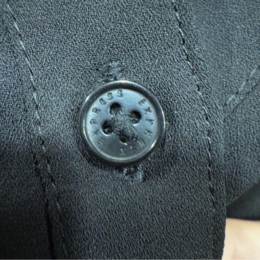 Express Portofino Blouse Black Medium