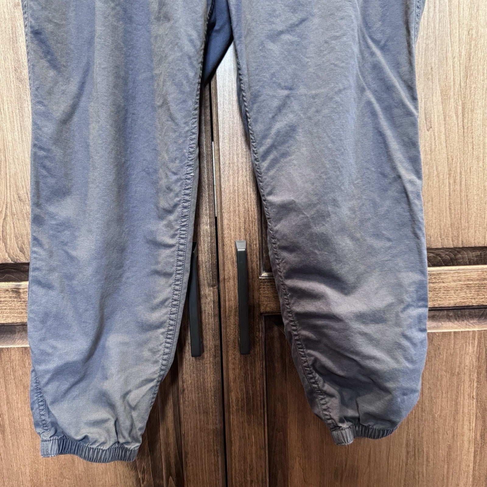 Hollister Ultra High-Rise Jogger Pants Size L Gray Paperbag Waist Belted lounge