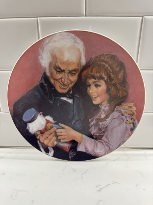 “A Gift from Godfather” Collector Plate Nutcracker Ballet, Shell Fisher 1979 COA