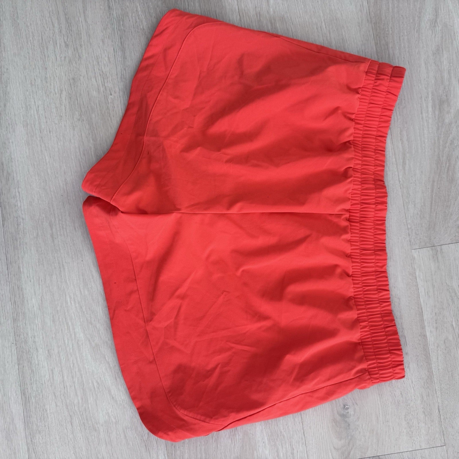 Peloton 4” Velocity Shorts Orange L NWT Lined Athletic Running Gym