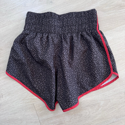 Varsity Spirit Raiders Cheer Athletic Shorts Womens Small Black Red