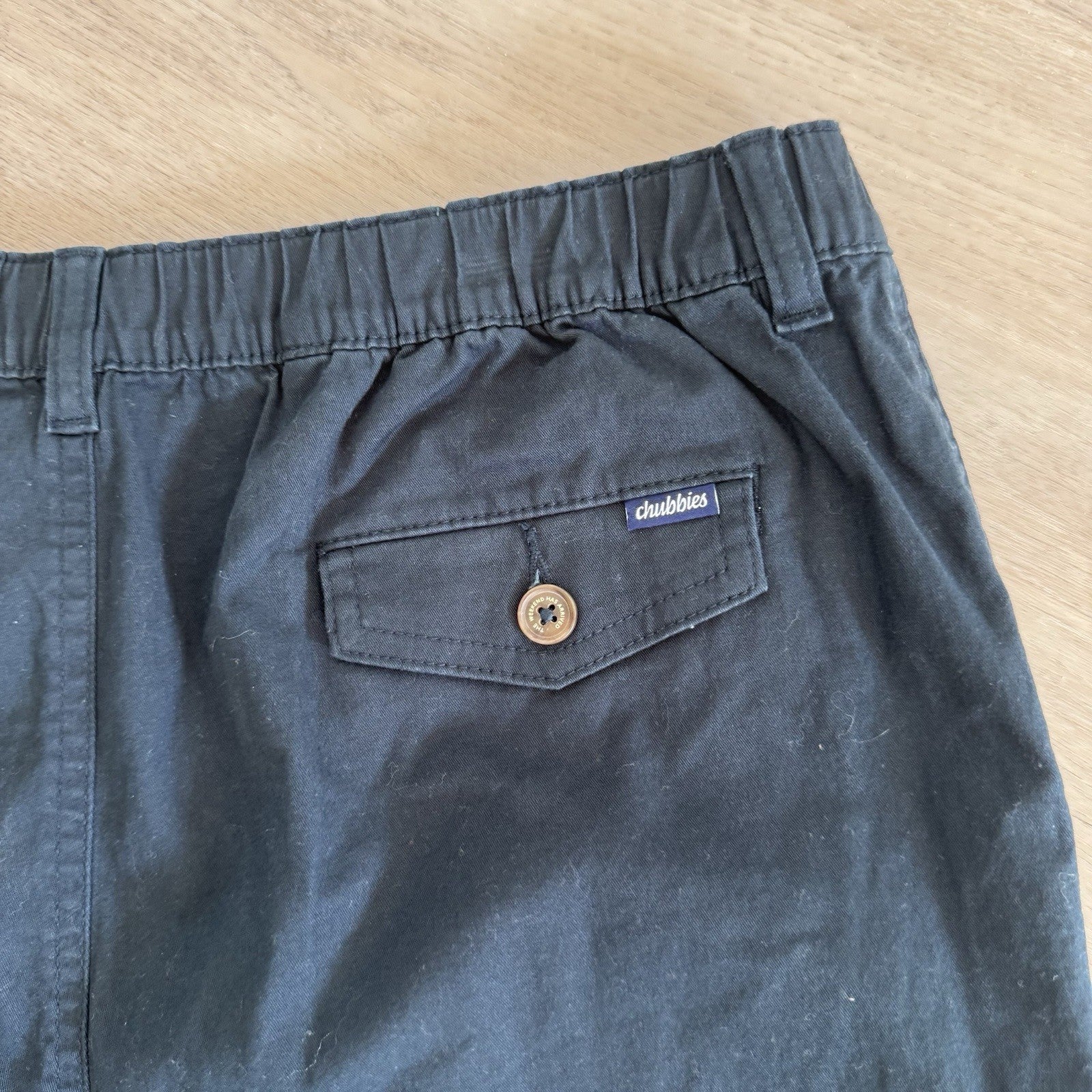 NWT Chubbies The Armadas Navy Blue Youth Originals Shorts Size XL (18/20)