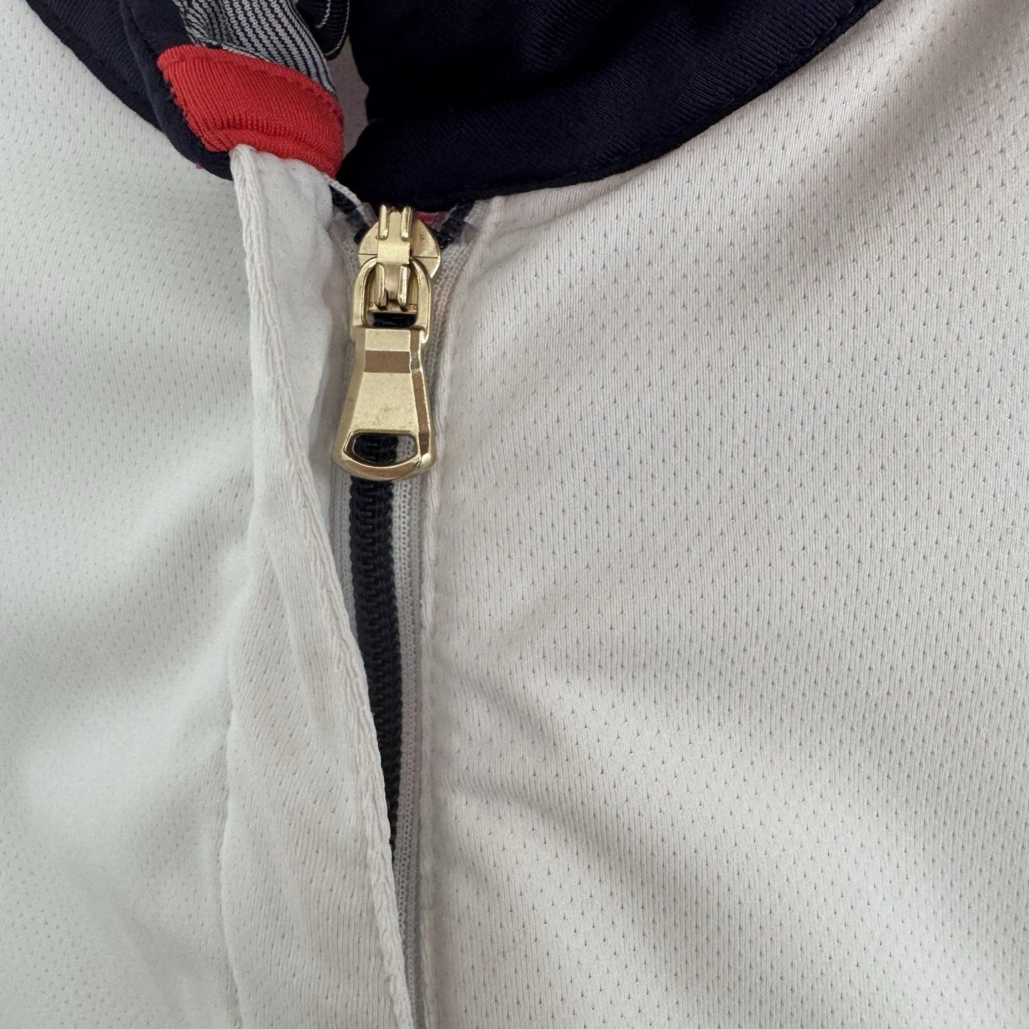 Fairway & Greene Sleeveless Golf Polo Top Women’s S White Striped Collar