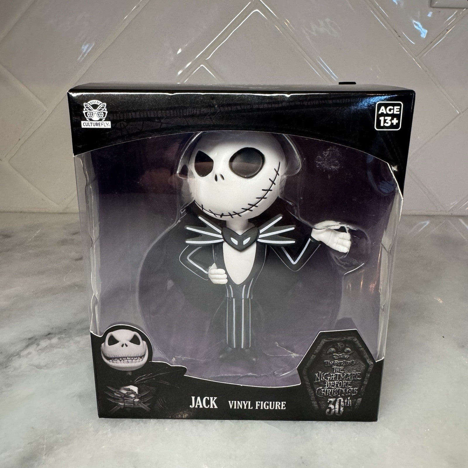 Jack Skellington Vinyl Figure Nightmare Before Christmas 30th Boxed Culturefly