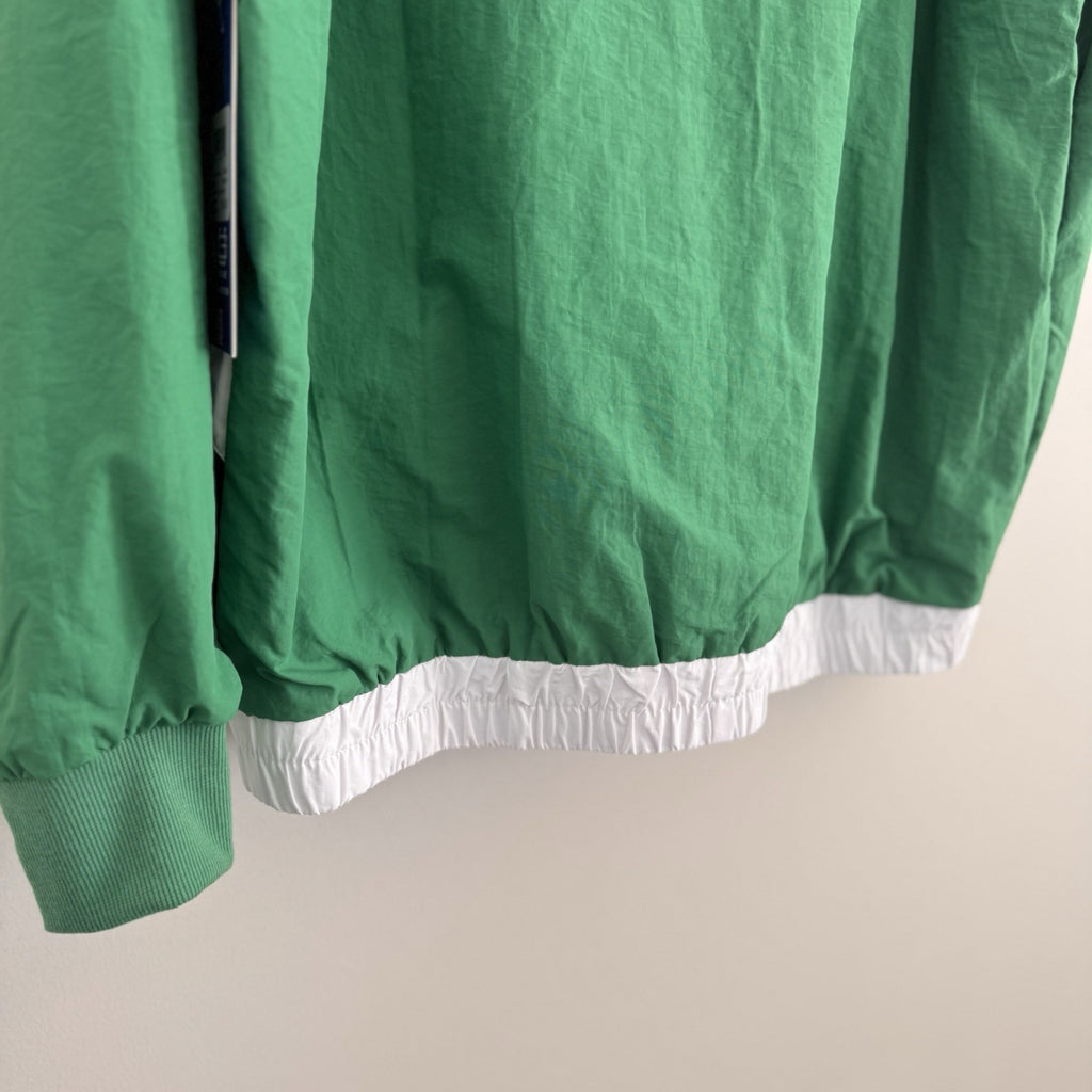 Boston Celtics Jacket Mens Large Green Full Zip Track Retro NBA NWT Ultra Game