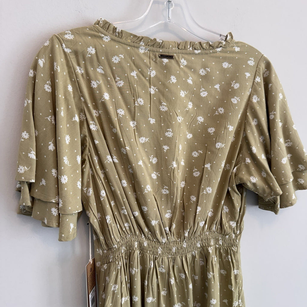 Billabong x The Salty Blonde Floral Mini Dress Women’s M NWT Boho  MSRP79