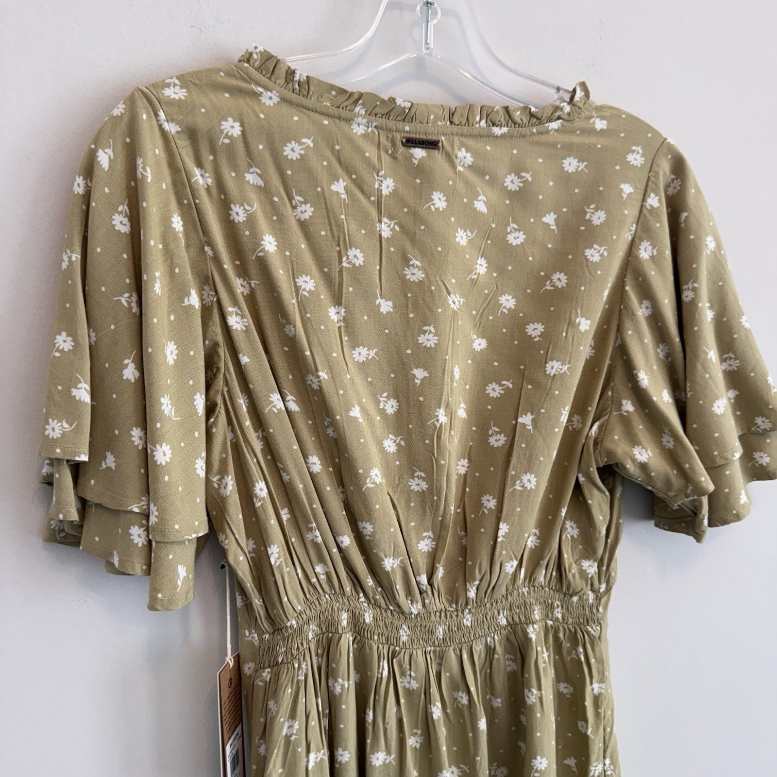 Billabong x The Salty Blonde Floral Mini Dress Women’s M NWT Boho  MSRP79
