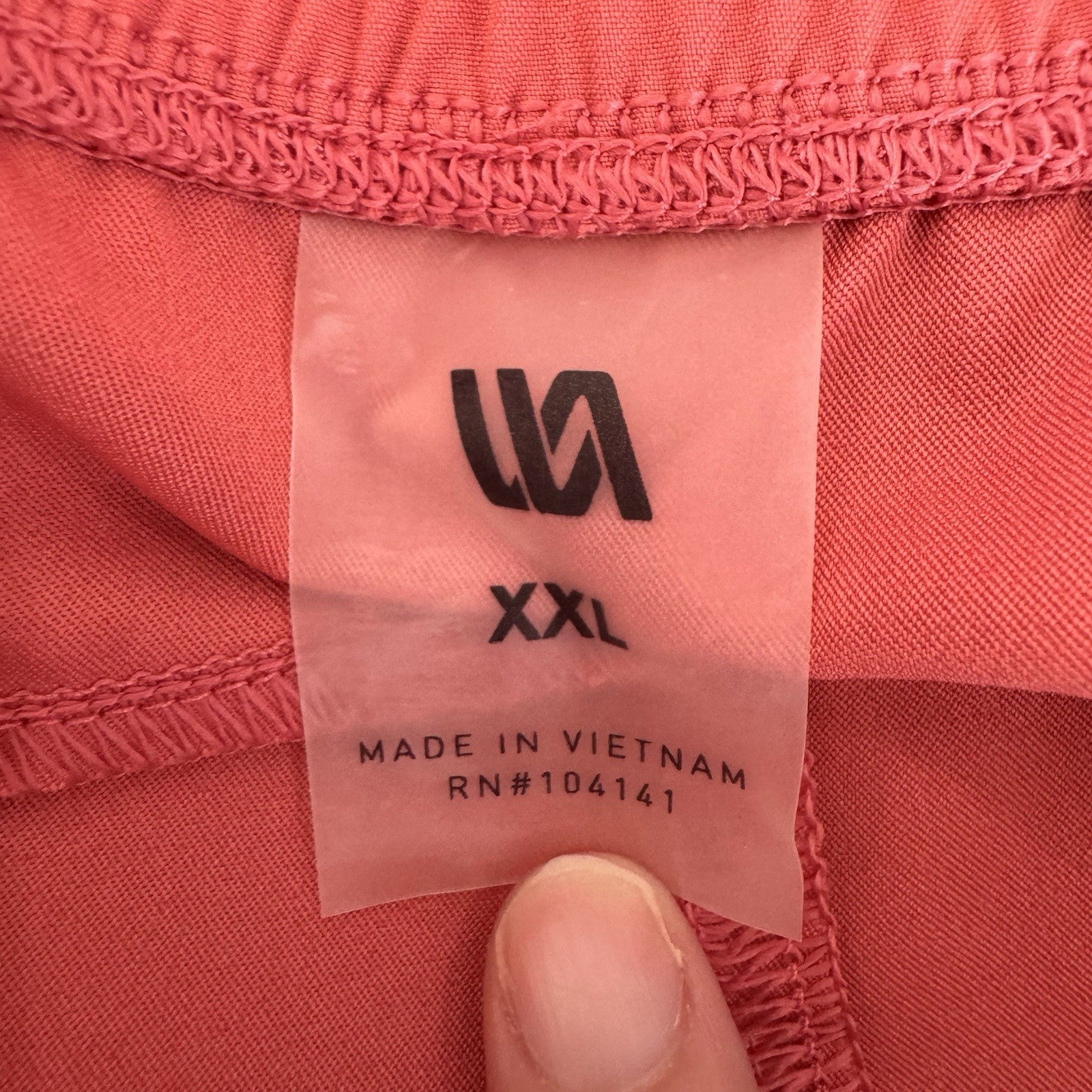 VRST Men's 7" All-In Short V2 XXL Pink Rouge Unlined Athletic Performance NWT