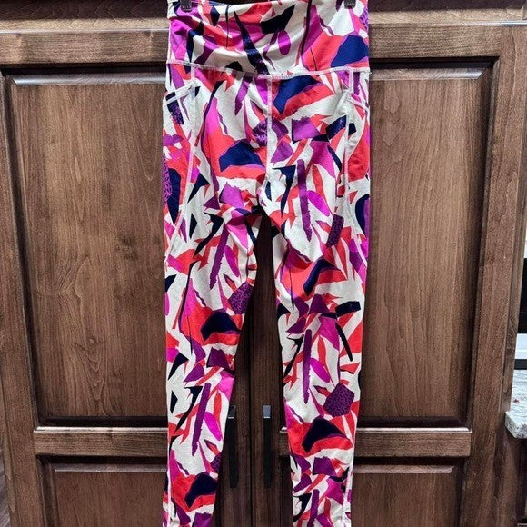 Bright Abstract Jdow Fitness Leggings - Size S