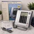 LCD Touch Panel Speaker Phone Caller ID 12 Digit Calculator NIB Vintage