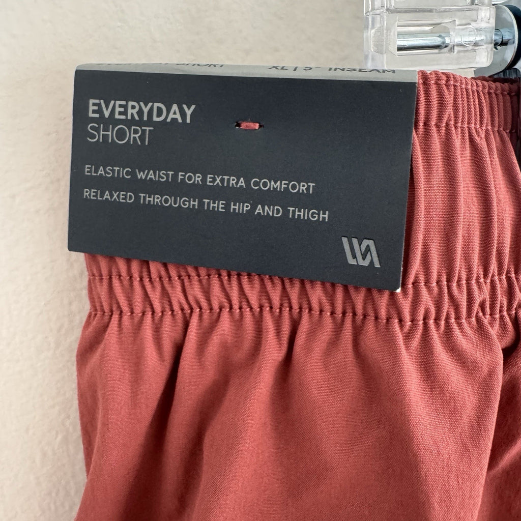 VRST Men's XL 5" Everyday Short Desert Rust NWT Relaxed Fit Athletic