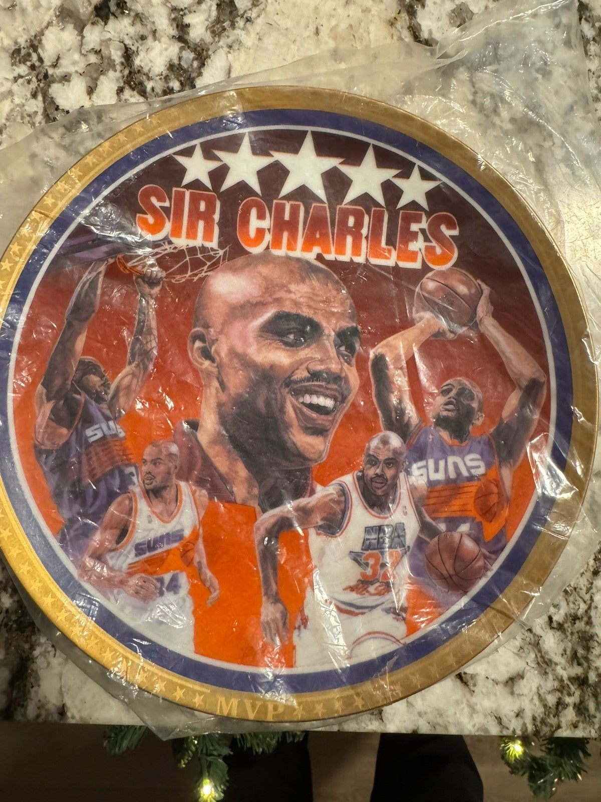 CHARLES BARKLEY Phoenix Suns NBA Basketball Sports Impressions Collector Plate