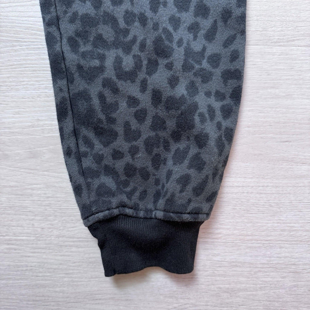 Victoria’s Secret Leopard Print Jogger Sweatpants Lace-Up Waist Small