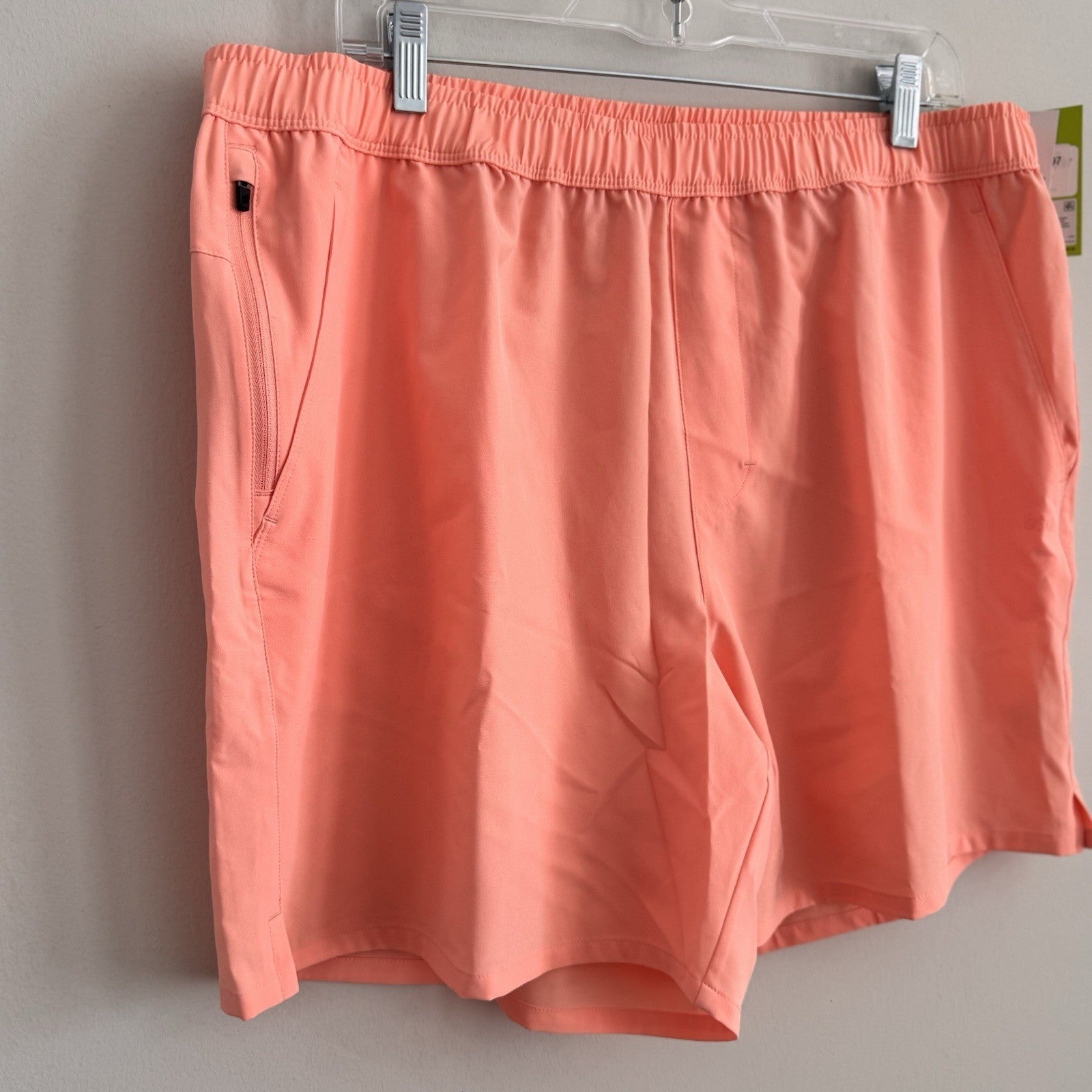 DSG Men's XL 6" Agility Woven Short Pink Ray NWT Athletic Gym Running