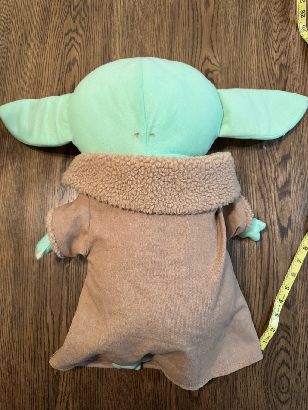 Star Wars Mandalorian Grogu The Child 22” Baby Yoda Plush Pillow Buddy Used
