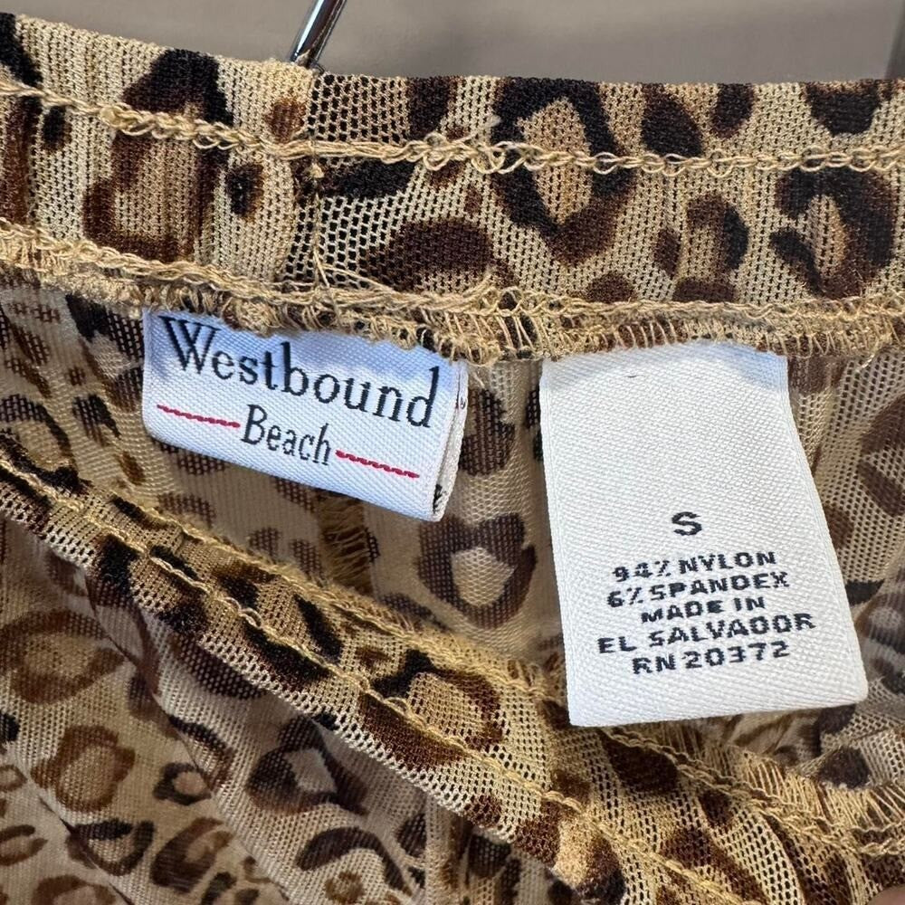 Westbound beach leopard print beach