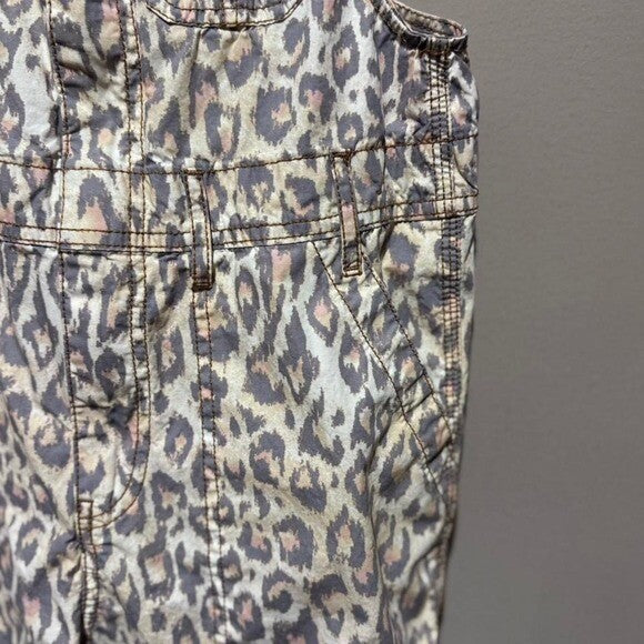 UO Camille Cotton Printed Overall