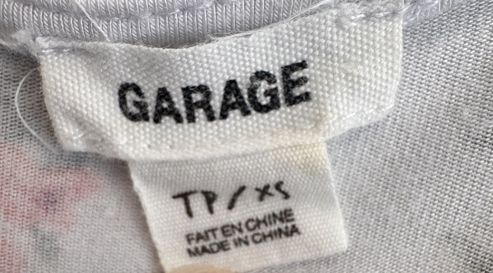 Garage Juniors Size XS White Black Floral Print Sleeveless Wrap Front Romper