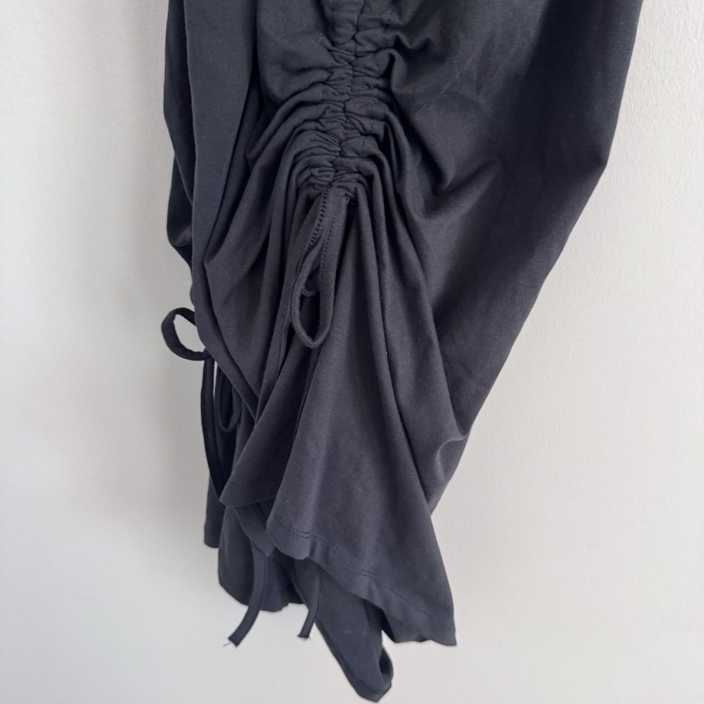 Adore Me Black Cami Slip Dress NWT Plus Size 2X Ruched Side