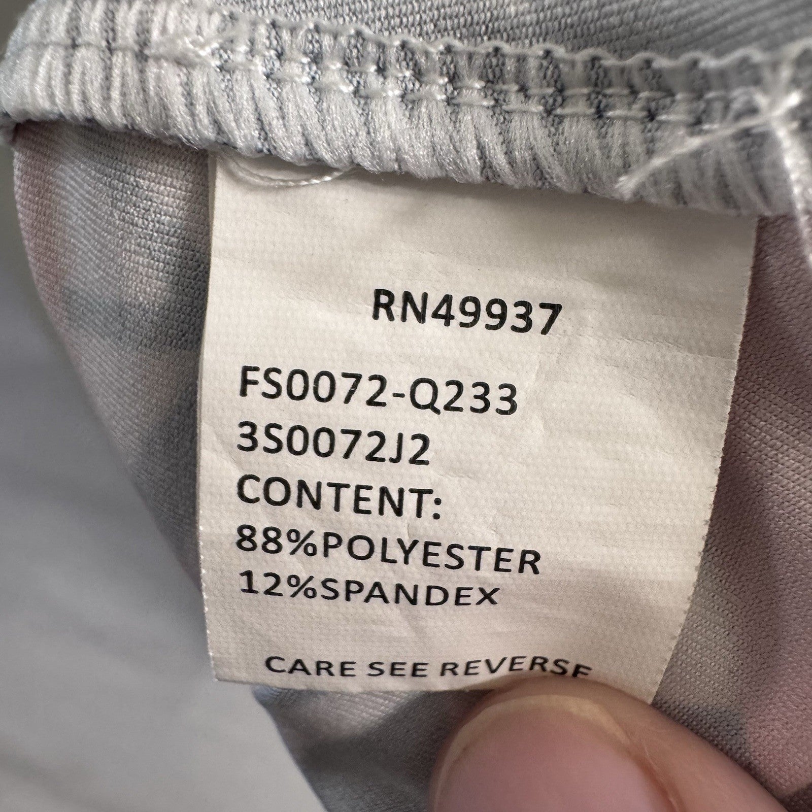 Tail Activewear Tropical Print Golf Dress Zip Neck Size M Pink Blue Leafy