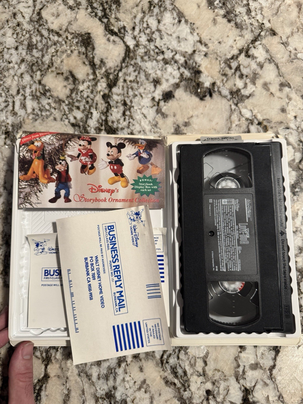 Herbie the Love Bug VHS Lot: The Love Bug & Herbie Rides Again Vintage