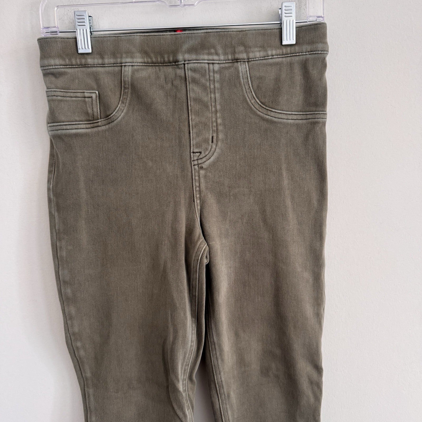 Lot of 4 Spanx Leggings Medium Faux Leather Camo Snakeskin Twill Jeggings M