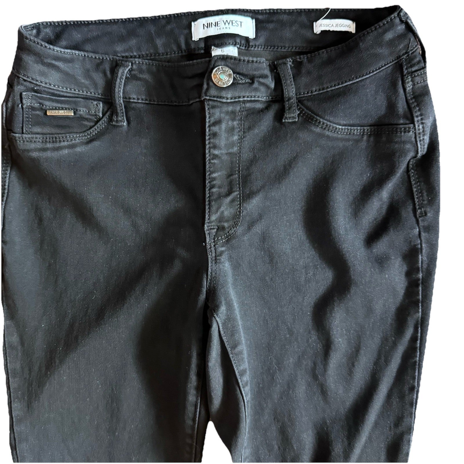 nine west jessica jegging Black Jeans Size 6