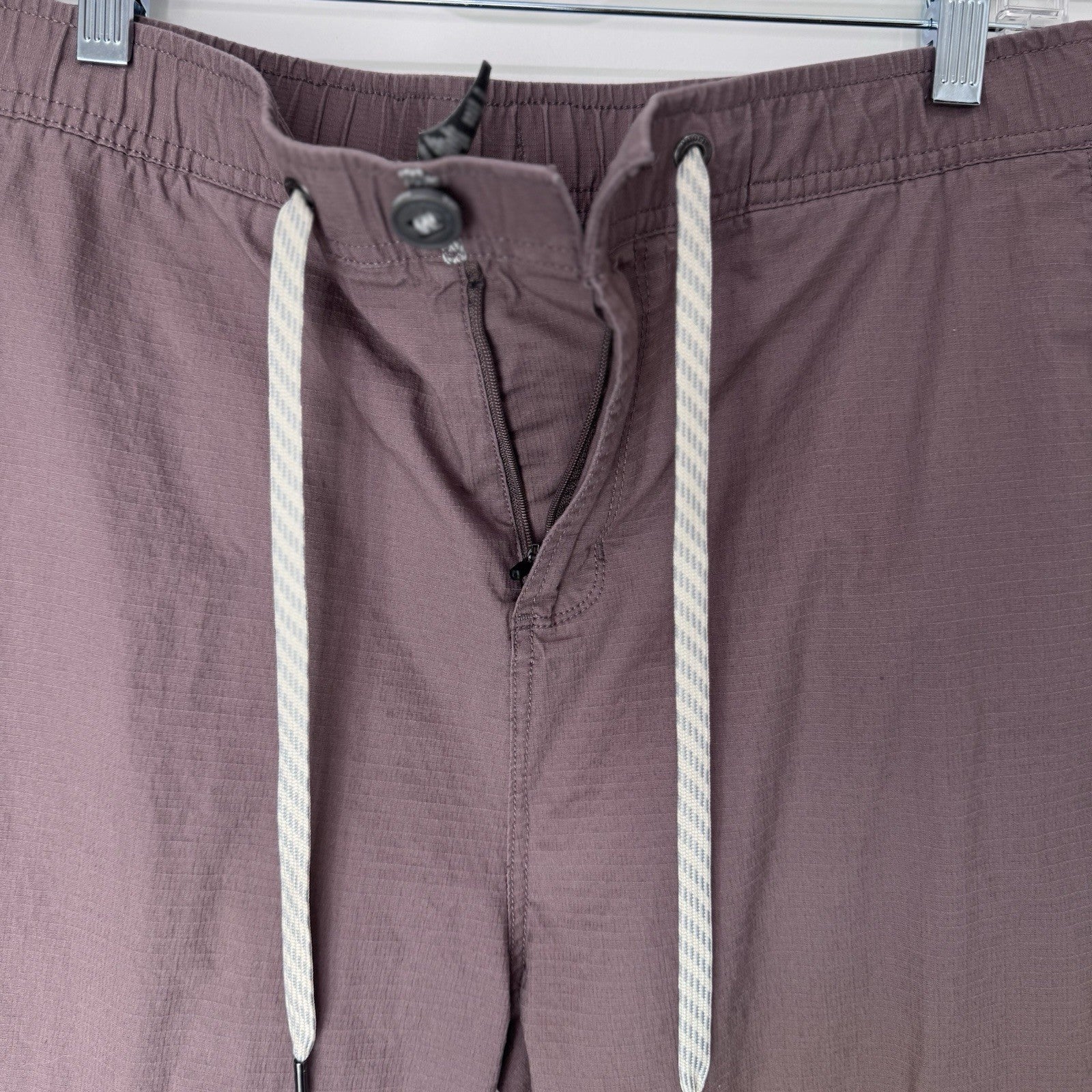 Vuori Ripstop Wide Leg Cropped Pants – Women’s Large – Organic Cotton Stretch