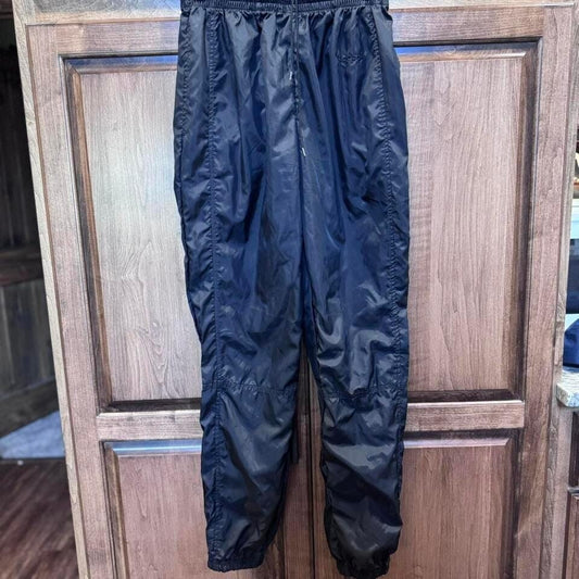 Vintage early RN 6941 Reebok sport black sportswear track pants w/ elastic band