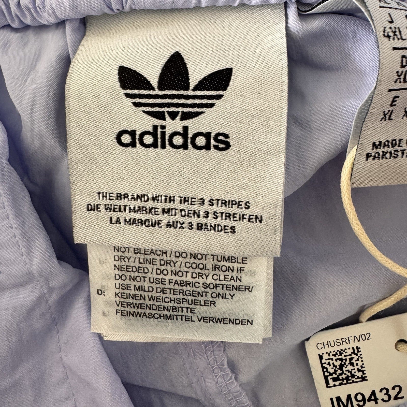 Adidas Originals Men's XL Sprinter Shorts Violet Tone Purple White 3-Stripe NWT
