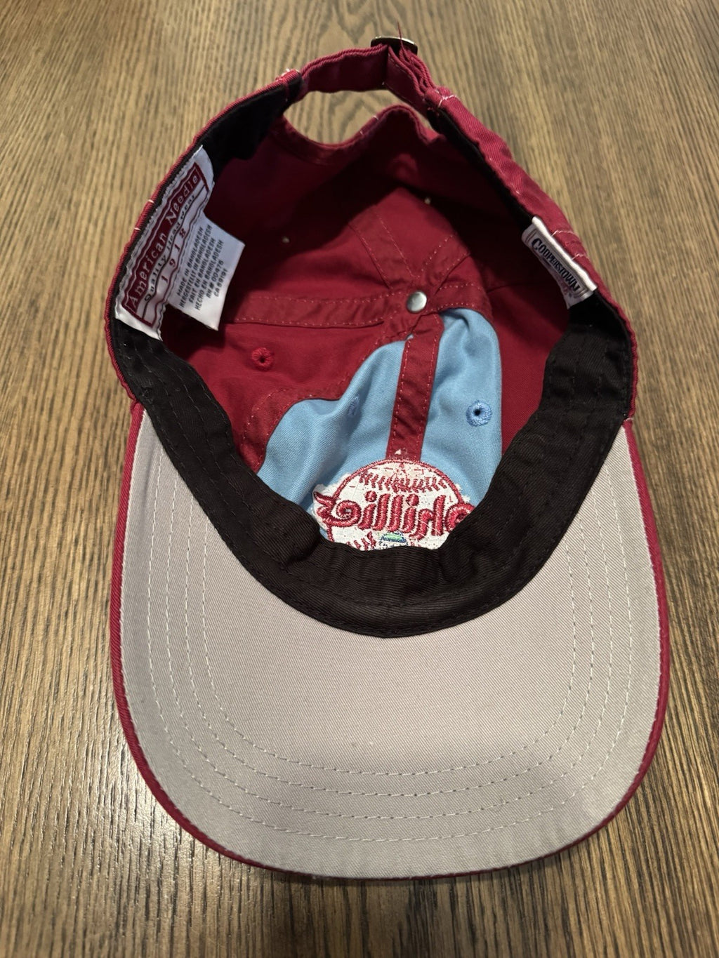 Philadelphia Phillies American Needle Cooperstown Collection Strapback Hat Cap