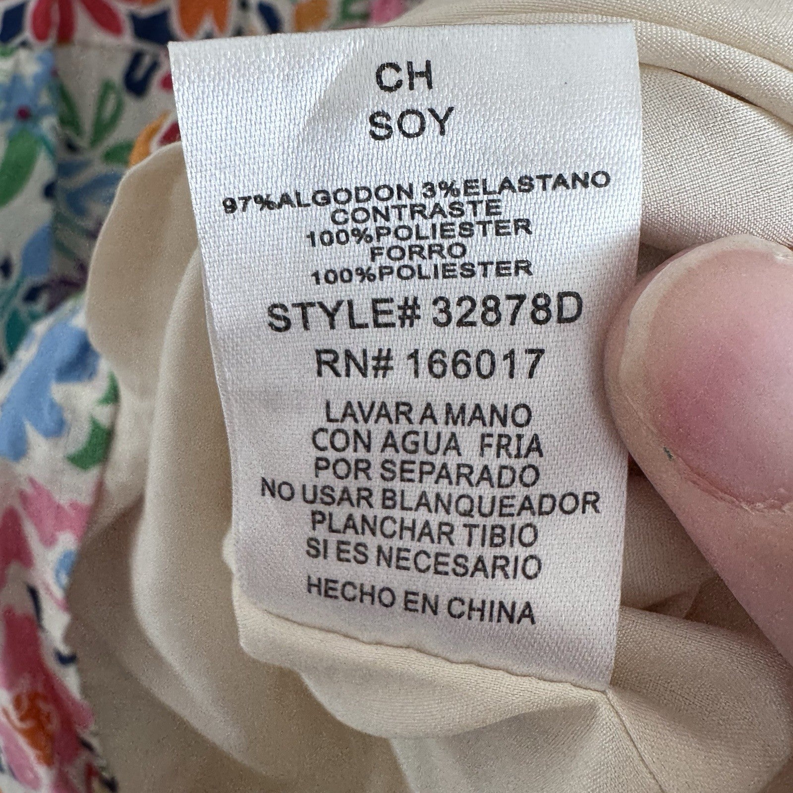 Blue B Collection Small Floral Tiered Dress Pink Sequin Sleeves 