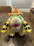 Super Mario Bowser King Koopa 10" Plush Super Stuffed Amazing Vintage Authentic