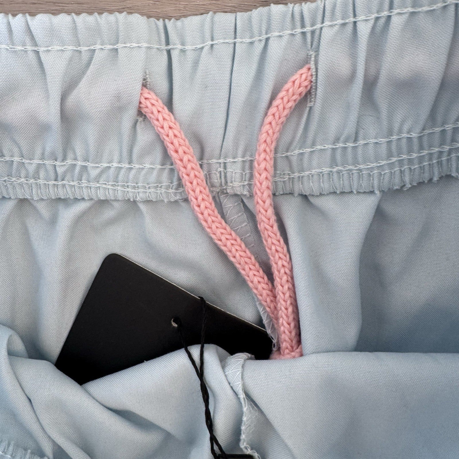 PrettyLittleThing Contrast Panel Joggers Blue Peach US 4 NWT