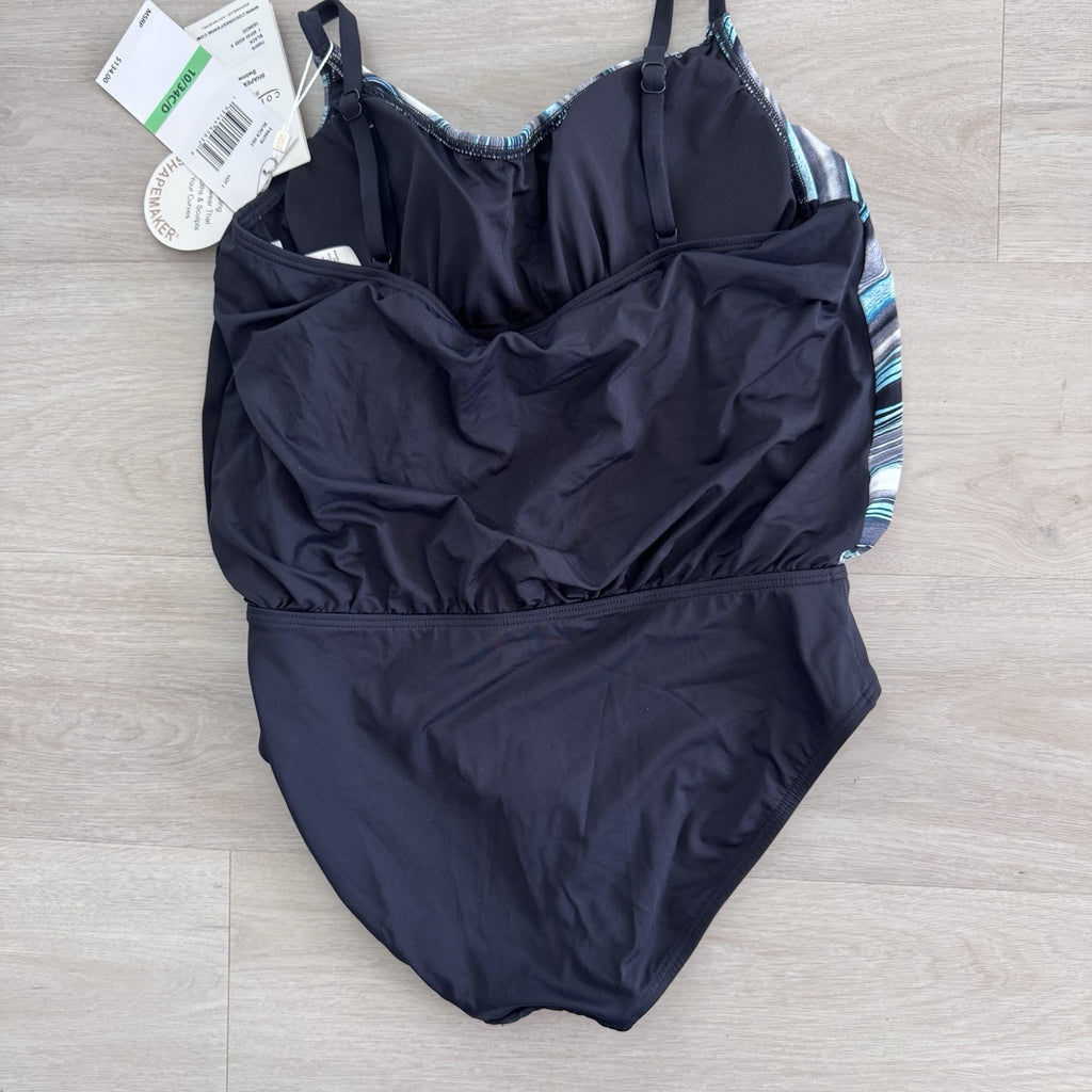 Coco Reef Contours Shapemaker One Piece 10 34C/D NWT Tummy Control