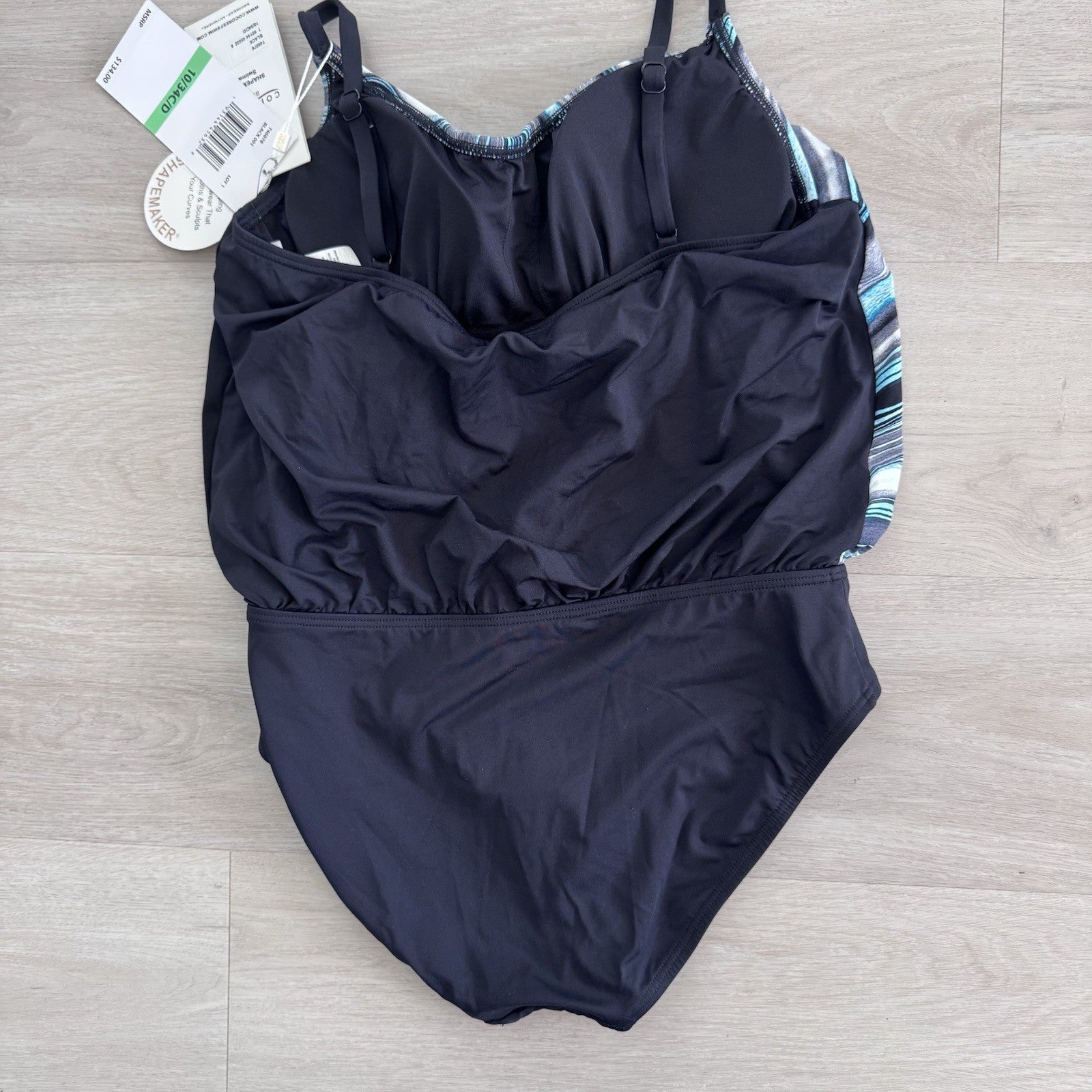 Coco Reef Contours Shapemaker One Piece 10 34C/D NWT Tummy Control