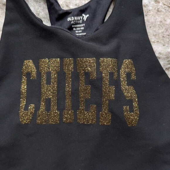 Old Navy Active Powersoft "CHIEFS" Sports Bra - XL (14–16) custom made