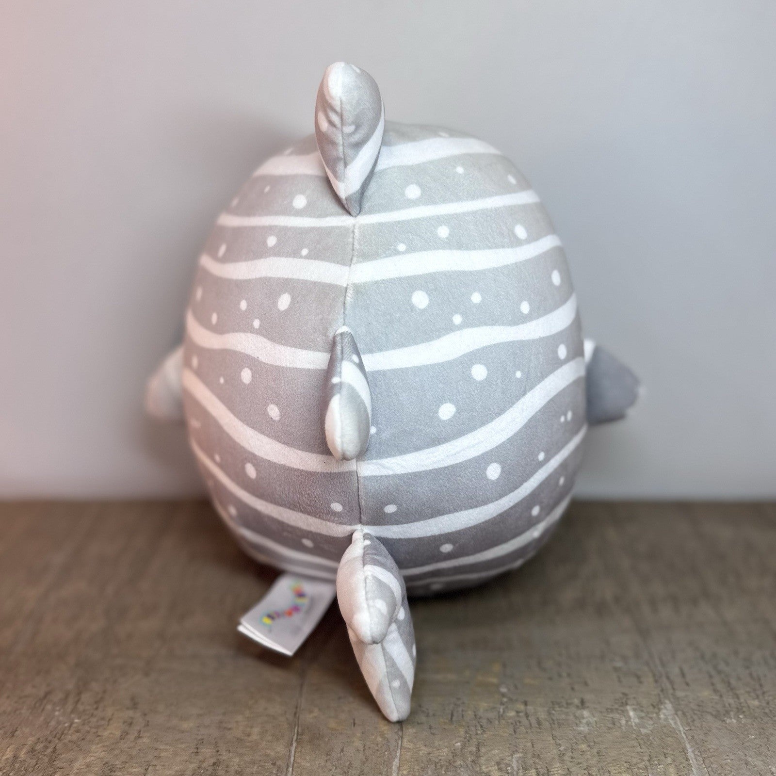 Squishmallows Sachie The Winking Gray Whale Shark 8" Plush Sparkle Belly 2021