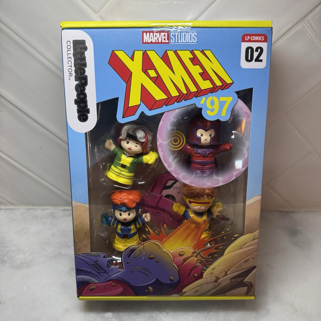 Little People Collector Marvel X-Men ’97 Rogue Magneto Cyclops Jean Grey